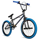 Bergsteiger Halifax 20 Zoll BMX, Fatbike, 360° Rotor-System, Freestyle, 2 Stahl Pegs,...