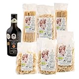 Albacara Bio Box-Öl EVO Großvater John und Pasta Mittelmeer mit antiken Körnern von...