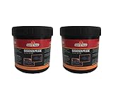 Grillfürst Einbrenn- und Pflegepaste inkl. Schwamm, 2 x 250 ml - Pflege für Gusseisen,...