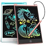 LCD Schreibtafel 2 Pack, 8.5 Zoll Tablet für Kinder und Erwachsene, Löschbarer,...