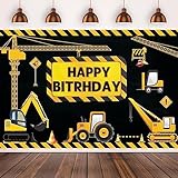 Bau Geburtstag Banner Party Hintergrund Dekoration, 5x3 Foot Kippwagen Architekturthema...