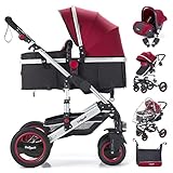 Daliya Bambimo 3in1 Kinderwagen Kombikinderwagen Riesenset 15-Teilig incl. Babywanne,...