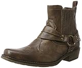 MUSTANG Herren Western Stiefelette Cowboystiefel, Braun (Braun 3), 43 EU