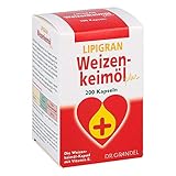 LIPIGRAN 1000 Weizenkeimöl plus, 200 St. Kapseln