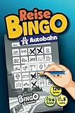 REISE BINGO 'Autobahn': DAS Reisespiel gegen Langeweile bei Autofahrten, Urlauben, Reisen...