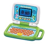 VTech 2-in-1 Touch-Laptop – Lerncomputer und Touch-Tablet zum Lernen von Buchstaben und...