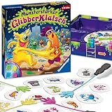 Ravensburger Kinderspiel Monsterstarker Glibber-Klatsch, Gesellschafts- und Familienspiel,...