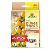 Neudorff Azet DüngeSticks für Zitrus- und Mediterranpflanzen – Bio Zitrusdünger sorgt...