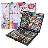 168-teiliges Kunststift-Set, Udame-Pigmentmarker, Aquarell-Filzstift-Set Für Erwachsene,...