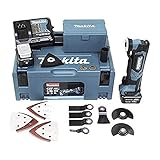 Makita TM30DSMJX5 Akku-Multifunktionswerkzeug 10,8 V / 4,0Ah, 2 Akkus, Ladegerät, MAKPAC...