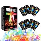 TUKNON Buntes Feuer, Buntes Feuerpulver, Magic Fire Pulver, Bunte Flamme Farbwechsel...