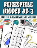 Reisespiele kinder ab 3: beschäftigung im flugzeug und auto fur kinder.