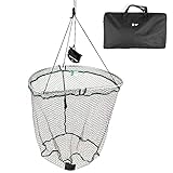 Zite Fishing Spundwandkescher Gummiert 70x60x70cm – Wall Net Faltbar mit Seil für...