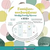 Familien Wochenkalender Dots 2021 - Familien-Timer - Termin-Planer - Kinder-Kalender -...