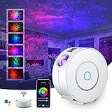 SUPPOU LED WIFI Sternenhimmel Projektor, Smart Nachtlicht 3D Galaxy Sternenprojektor Lampe...