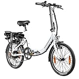 ZÜNDAPP Z110 20 Zoll E Bike Faltrad Damen Herren Elektrofahrrad klappbar Fahrrad Elektro...