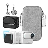 LEWOTE Zubehör Kit Kompatibel mit Insta360 GO 3[Silikon Kamera Case Cover und...