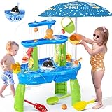 Wasserspieltisch Sandspielzeug Sand-und Matschtisch Spielzeug für Kinder 3+ Jahre, 3-Tier...