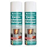 HOTREGA Kaminscheiben Reiniger, Hochleistungs-Aktivschaum-Reiniger für Glas, Kunststoffe,...