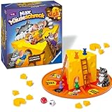 Ravensburger Kinderspiele 24562 - Max Mäuseschreck - Würfelspiel für 2 bis 4 Spieler,...