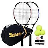 Senston Tennisschläger für Erwachsene 68,6 cm Tennisschläger – 2 Spieler...