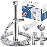 Bidet Handbrause Set SonTiy Toilette Bad Bidet Aufsatz Waschen Duschkopf mit Einstellbarem...