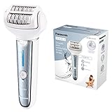 Panasonic Epilierer ES-EL2A-A503, Epiliergerät Damen, Wet & Dry, mit Licht (LED),...