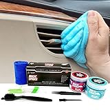 ToysButty Auto Innenraum Reiniger Gel Kit, 2 Reinigungknete Auto Reinigungsset mit Duft, 4...