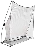 Amazon Basics - Golf-Trainingsnetz, tragbar, 2,44 x 2,44 m