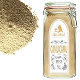 Camu Camu Pulver BIO 750g im Premium Drahtbügelglas | EDEL KRAUT - 100% naturreines...