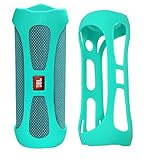 Alltravel Silikon-Schutzhülle für JBL Flip 4 Bluetooth-Lautsprecher, wasserdicht,...