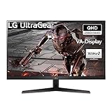 LG Electronics 32GN600-B.BEU Ultragear Gaming Monitor (QHD, VA-Panel mit 5ms (GtG), 165...