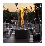 Firell Bioethanol Tischkamin aus [massivem Beton] - Ethanol Tischfeuer Indoor & Outdoor |...