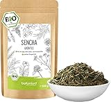 Sencha Tee BIO 500 g I lose und geschnitten I aromatischer bio Sencha Grüntee I 100%...