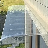 Unsichtbare Markise für Vordertür, Außenfenster, Regenschutz, transparente Tür,...