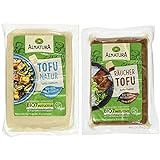 Alnatura Bio Tofu Natur, vegan, 6er Pack (6 x 200 g) & Bio Räuchertofu, vegan, 6er Pack...