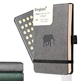 Dingbats* - Tierwelt Reporter Notizbuch A6 Blanko - Hardcover PU Leder Journal für...