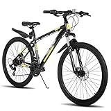 Hiland 27,5 Zoll Mountainbike Mountain Bike Shimano 21 Gang Fahrrad mit Schutzblech...