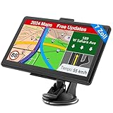 GPS Navigationsgerät für Auto LKW 2024 - Navi 7 Zoll PKW LKW Navigation mit Europa UK 52...