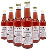 BLEICHHOF® Rhabarbersaft - Direktsaft, vegan (6x0,3l)