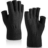 SATINIOR 2 Paar Handgelenk Fingerlose Handschuhe Halbe Handschuhe Fingerlose Handschuhe...