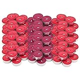 IKEA Sinnlig Duft-Teelichter, rote Gartenbeeren, 120 Stück rot