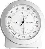 TFA Dostmann 45.202 Analoges Präzisions-Thermo-Hygrometer, zur Kontrolle von Temperatur...