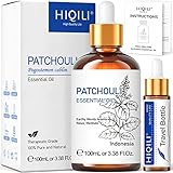 HIQILI Patchouli Öl 100ml, Naturreines Ätherisches Patchouliöl, Ätherisches...