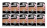 10X Duracell 1620 (10 Blister mit 1 Batterie) 10 Batterien (CR1620)