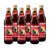 RABENHORST Gesunder Blutdruck BIO 6er Pack (6 x 700 ml). Rote Bete-Mehrfruchtsaft mit...