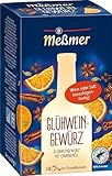 Meßmer Glühweingewürz | Für Wein oder Saft | 18 Teebeutel | Glutenfrei | Laktosefrei |...