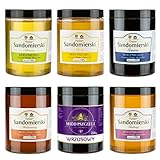 6er-Set Bienenhonig | 6x 1300g (5x Sandomierski, 1x Zbierka) | Buchweizen-, Phacel-,...
