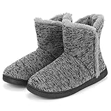 XINCHIUK Hausschuhe Winterpantoffeln Stiefel Hausschuhe Damen Warme Hausschuhe...