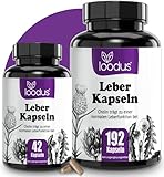 loodus® Leberkur Kapseln - 13fach Komplex mit Mariendistel Artischocke Löwenzahn &...